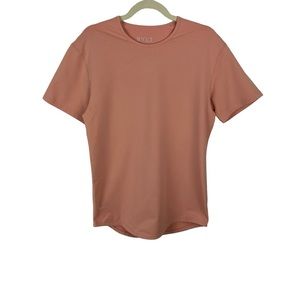 BYLT Men's Peach Stretch Short Sleeve
NWOT Crew Neck Curve Hem T Shirt M